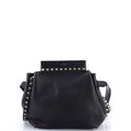 Rockstud Bucket Shoulder Bag Leather Small