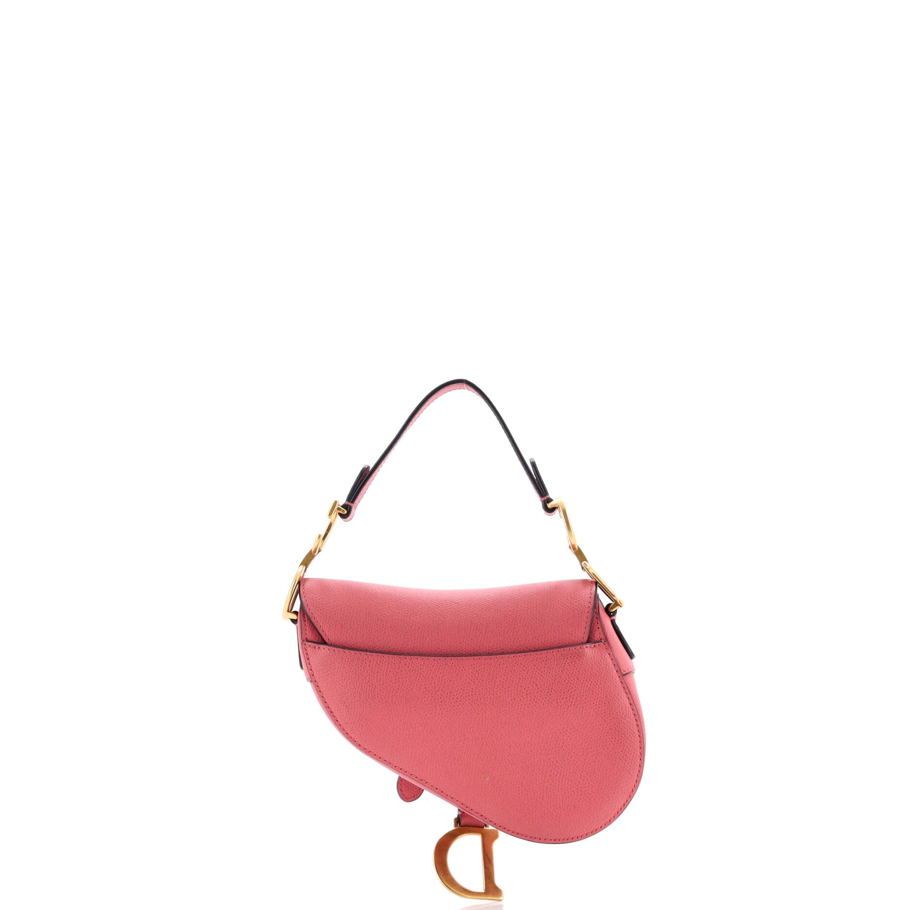 Saddle Handbag Leather Mini