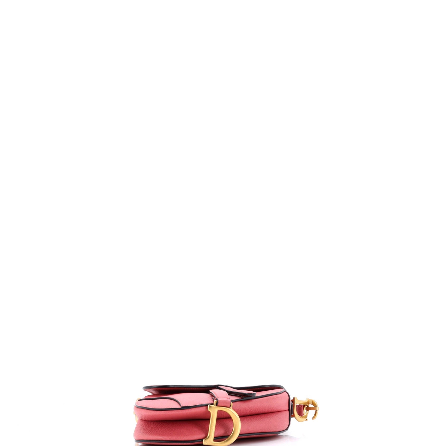 Saddle Handbag Leather Mini