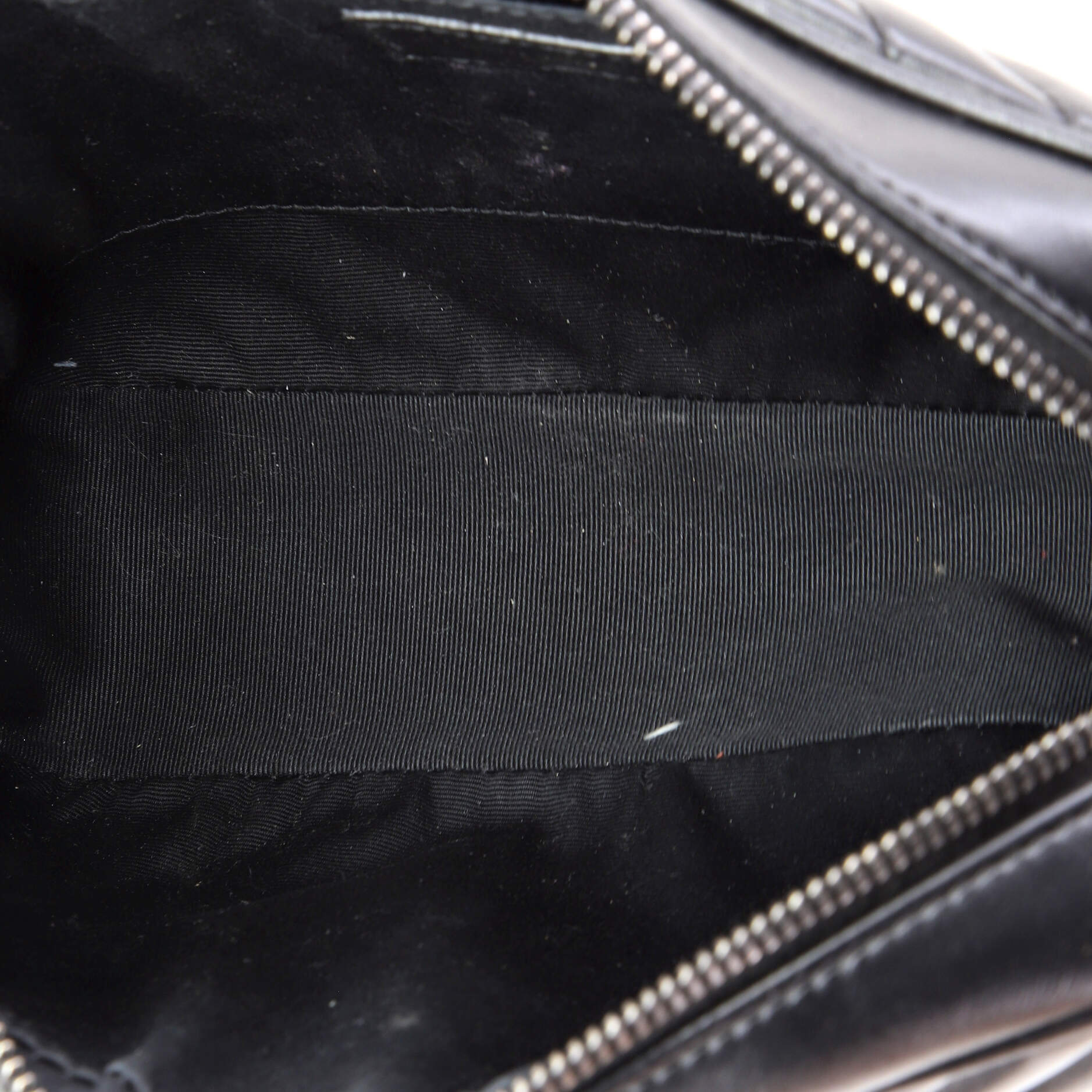 Lou Camera Bag Matelasse Chevron Leather Small