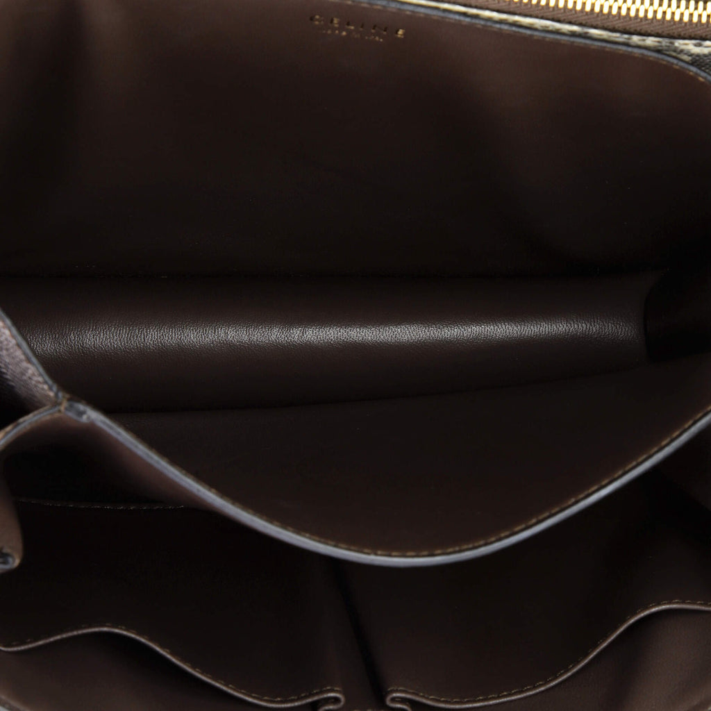 Classic Box Bag Lizard Medium