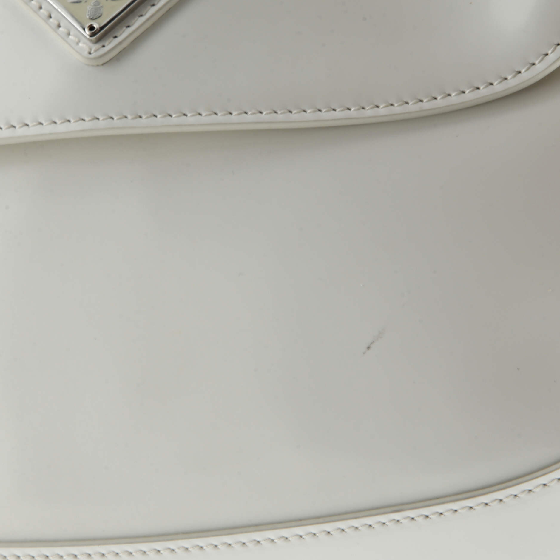 Cleo Flap Shoulder Bag Spazzolato Leather Small