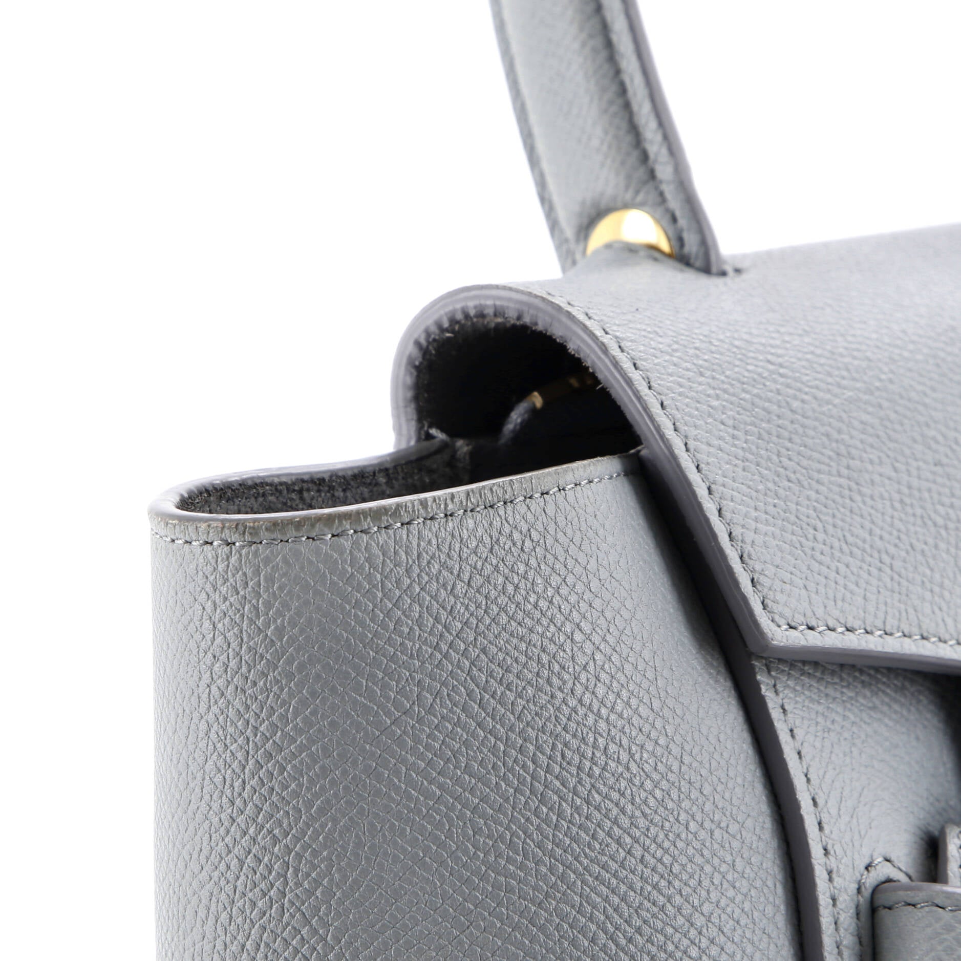 Belt Bag Textured Leather Micro