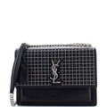 Sunset Crossbody Bag Studded Leather Medium