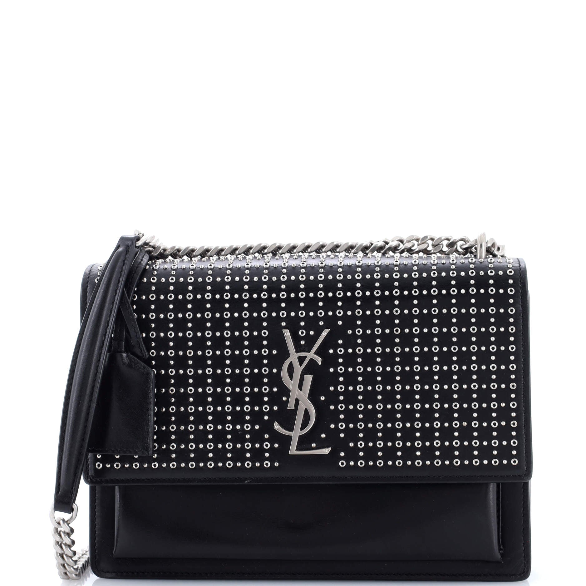 Sunset Crossbody Bag Studded Leather Medium