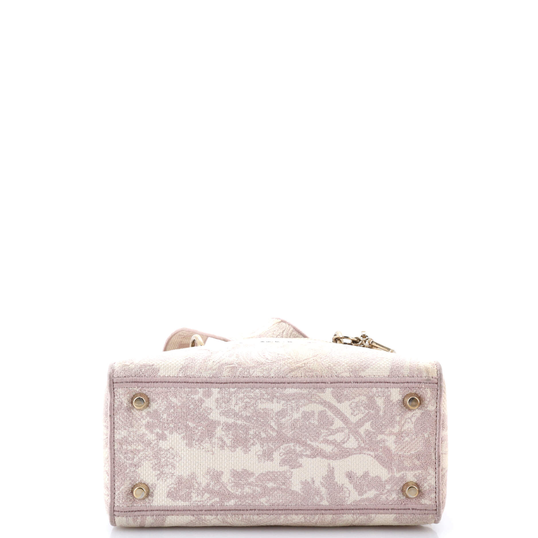 Toile de Jouy Lady D-Lite Bag Embroidered Canvas