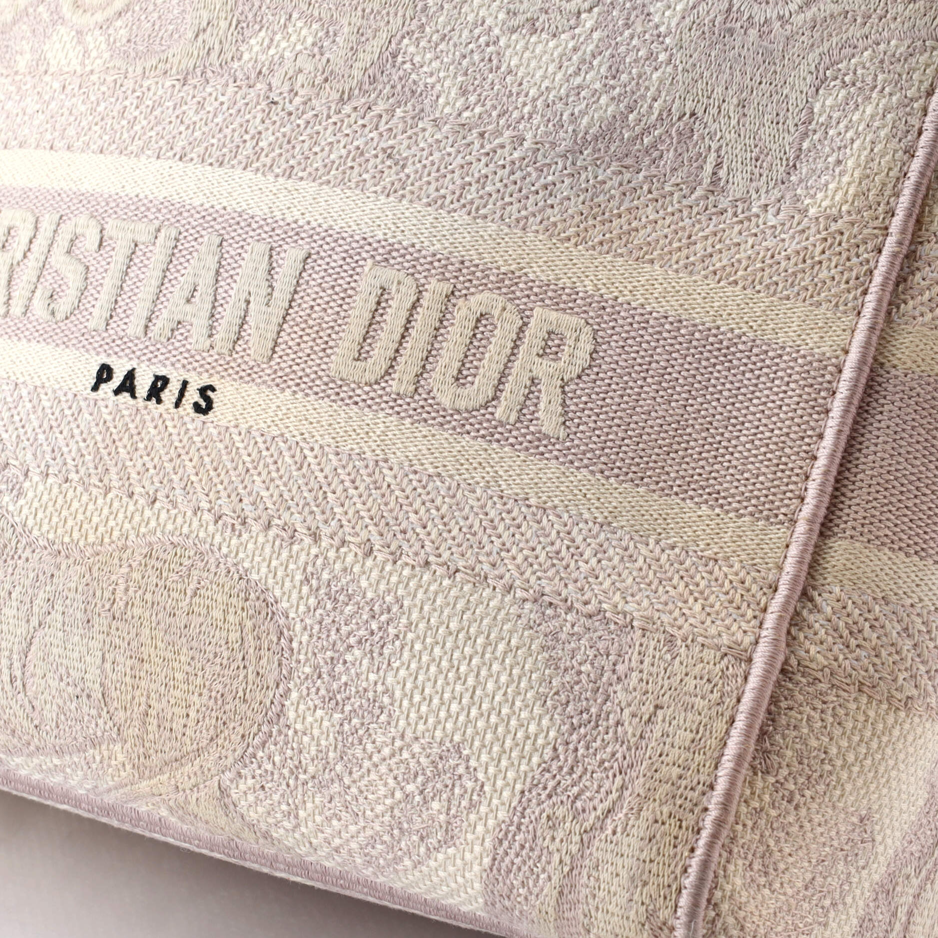 Toile de Jouy Lady D-Lite Bag Embroidered Canvas