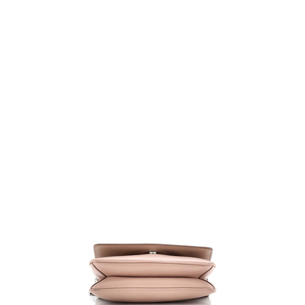 Chain Flap Crossbody Bag Saffiano and Soft Calf Small