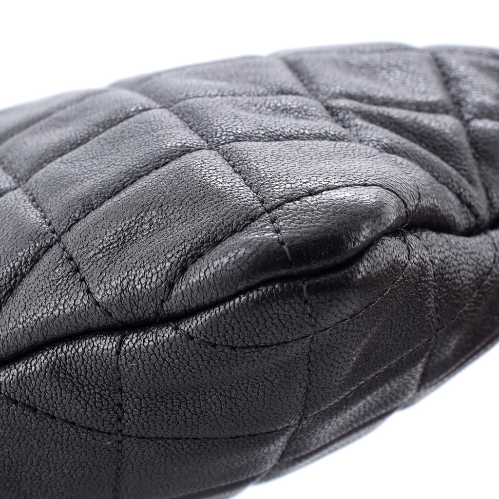 Mademoiselle Vintage O Case Clutch Quilted Sheepskin Medium