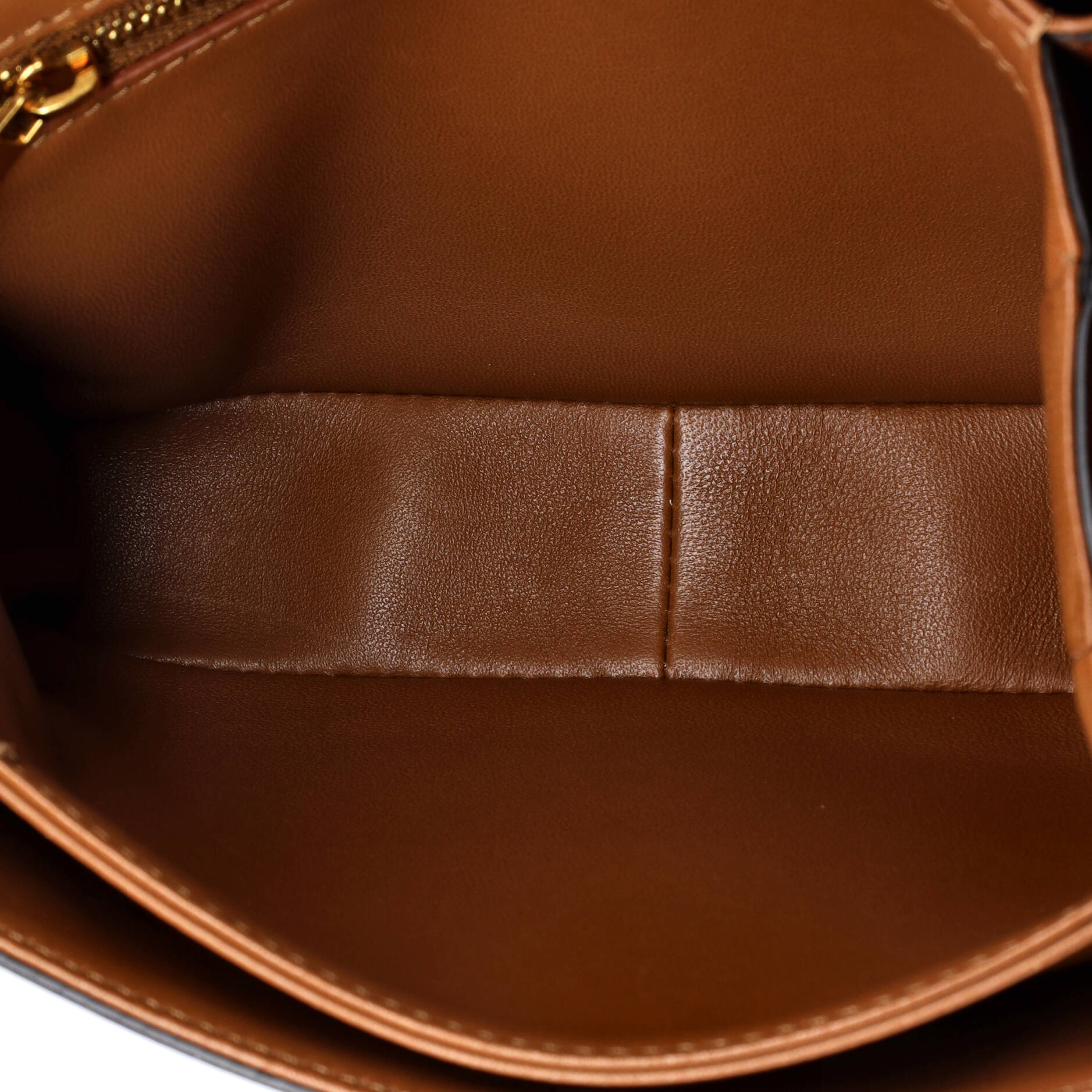 Triomphe Shoulder Bag Canvas with Leather Teen