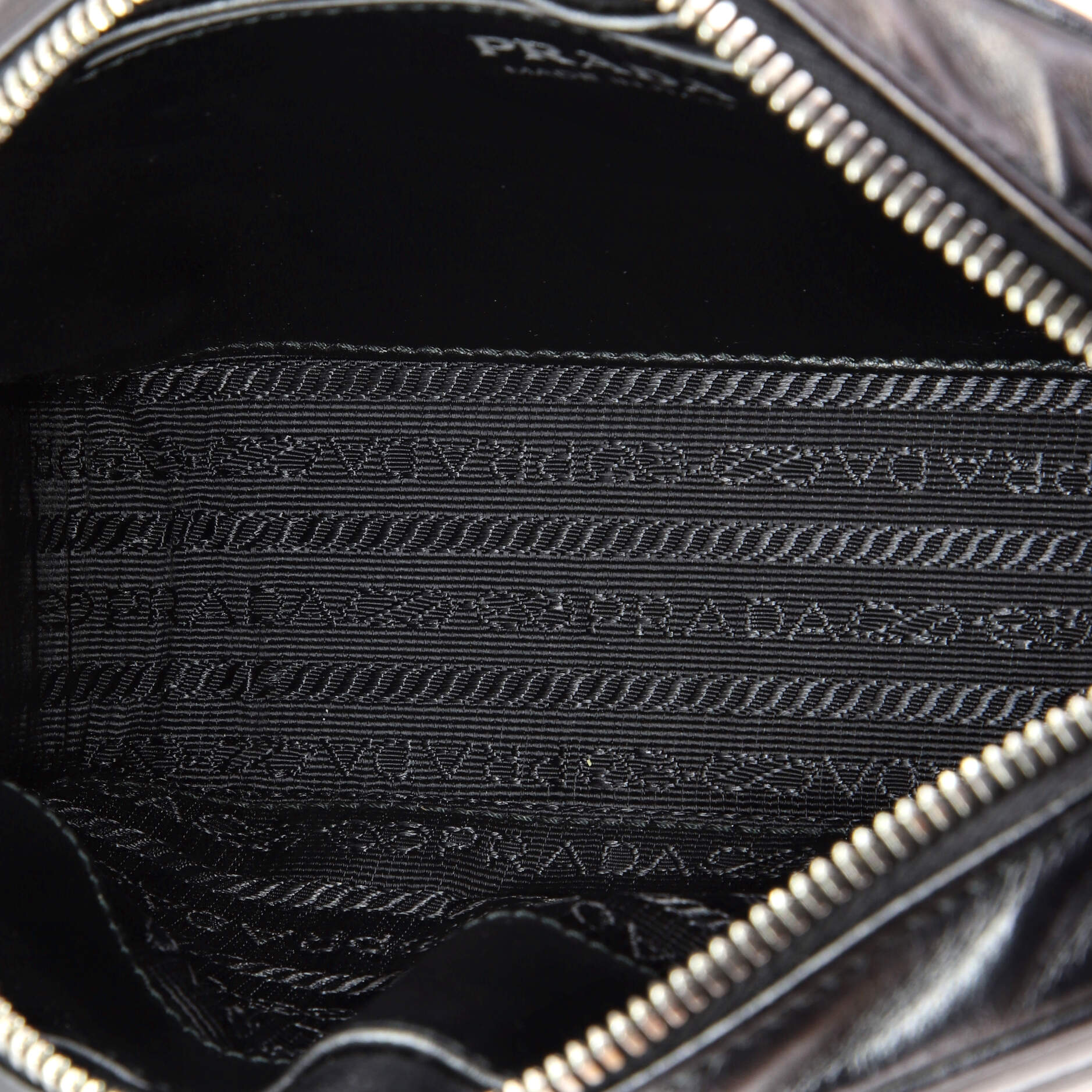 Camera Bag Diagramme Quilted Leather Small