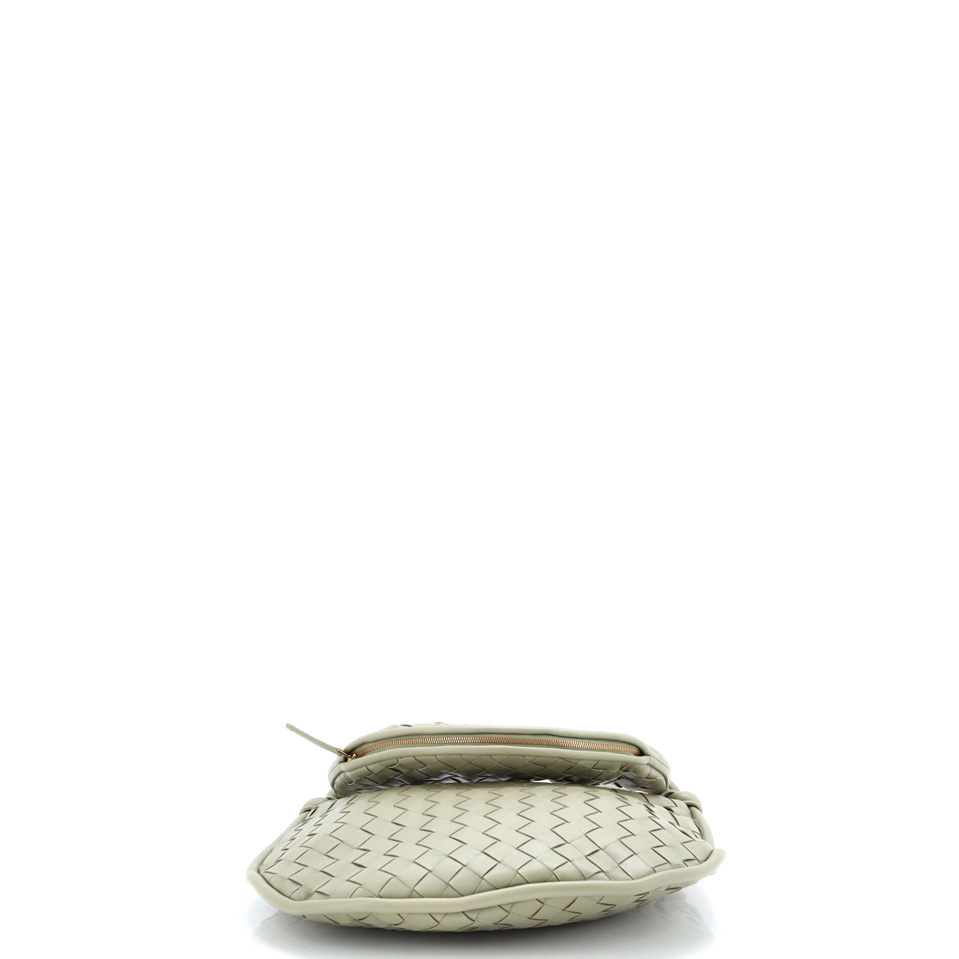 Gemelli Shoulder Bag Intrecciato Leather Medium