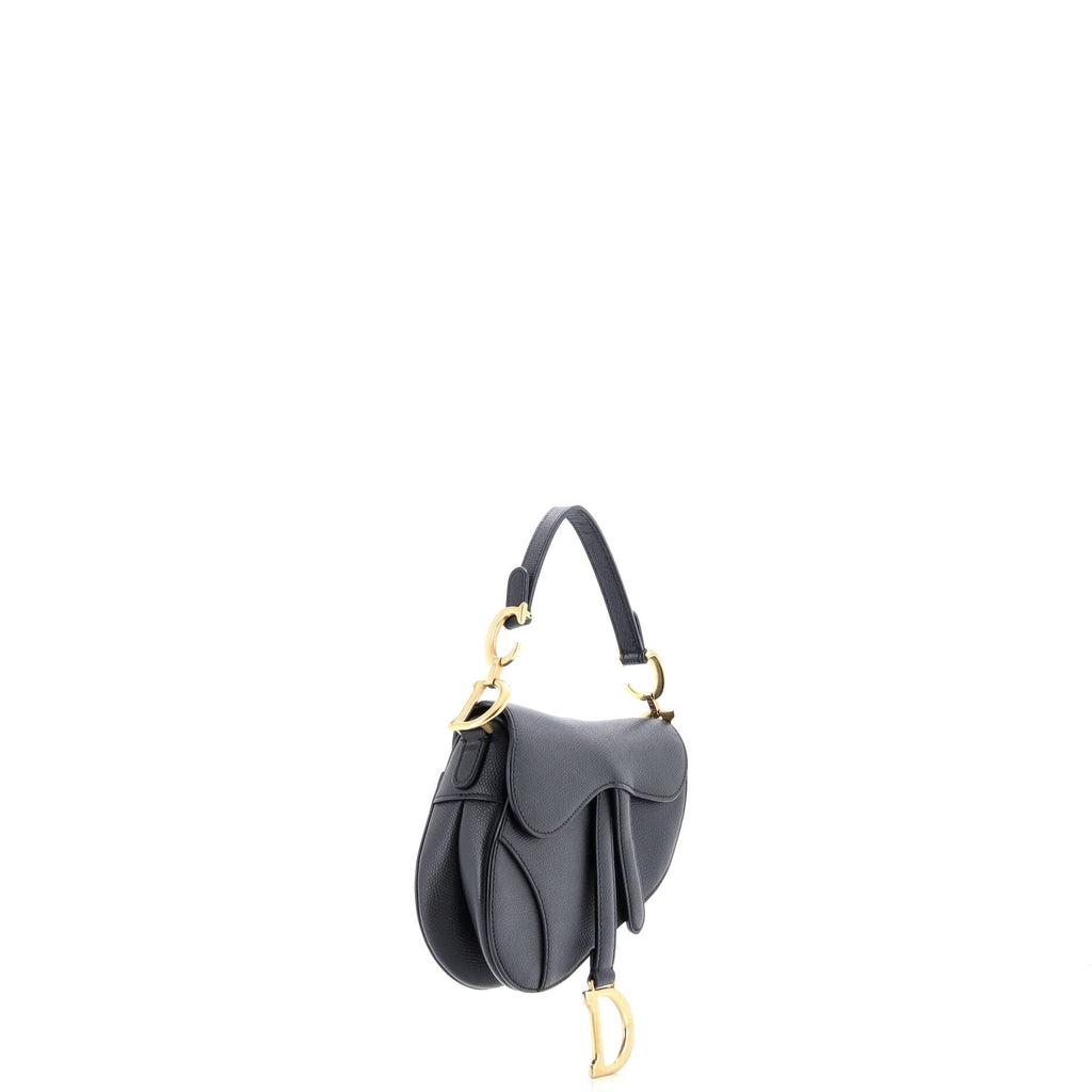 Saddle Handbag Leather Mini