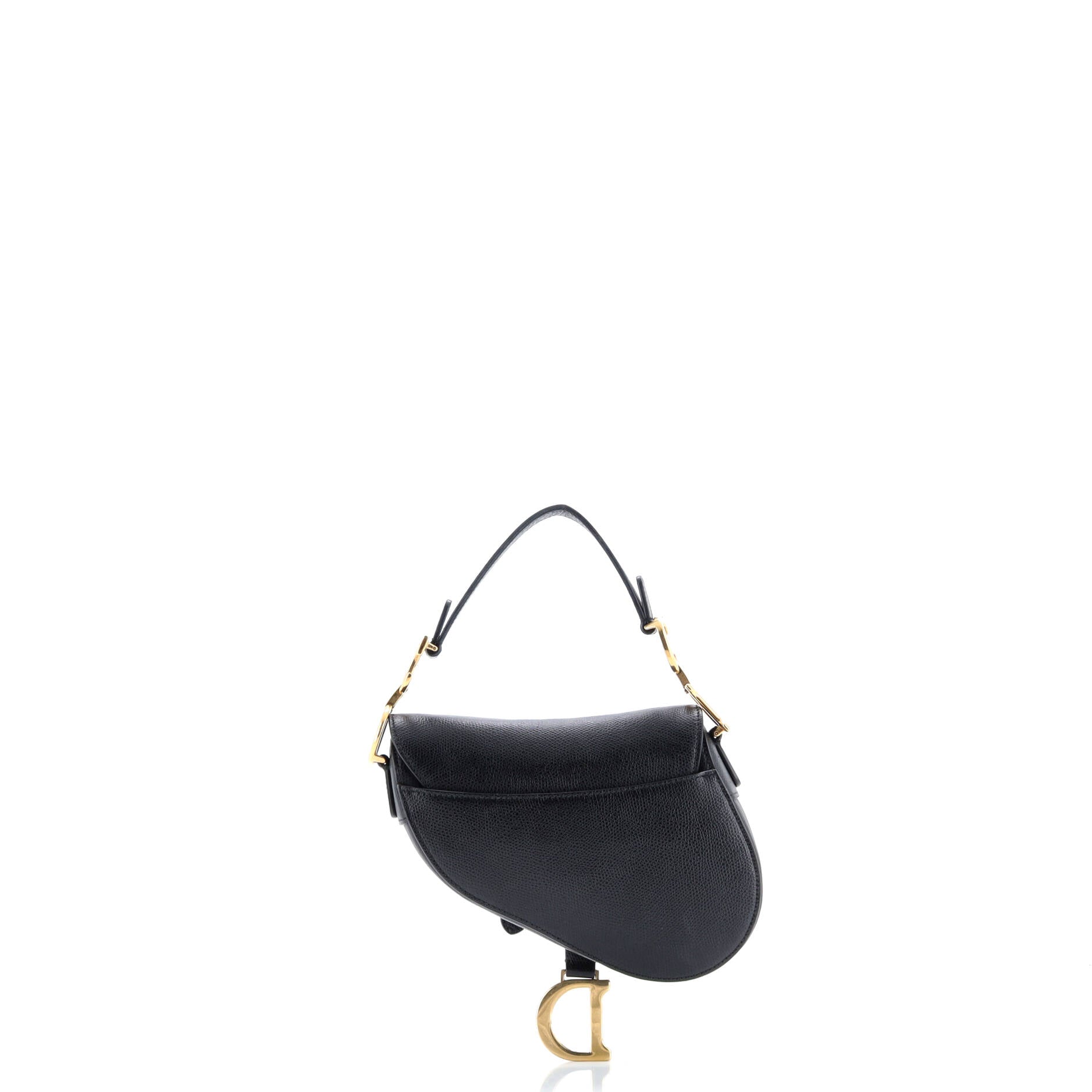 Saddle Handbag Leather Mini