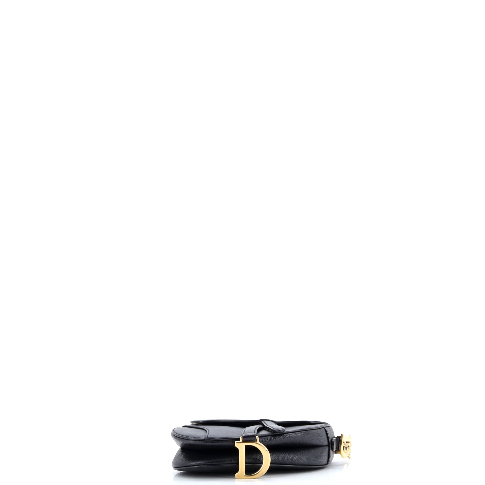 Saddle Handbag Leather Mini