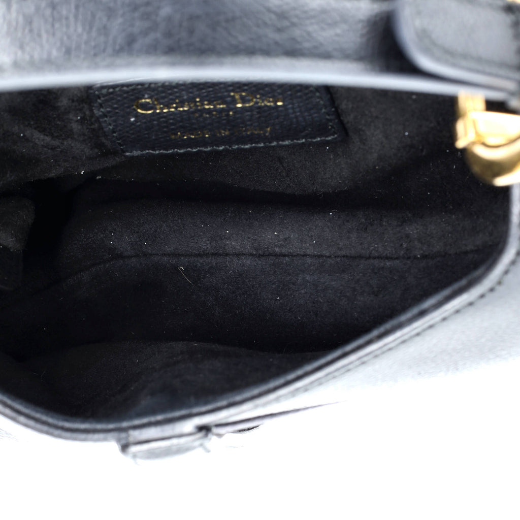 Saddle Handbag Leather Mini