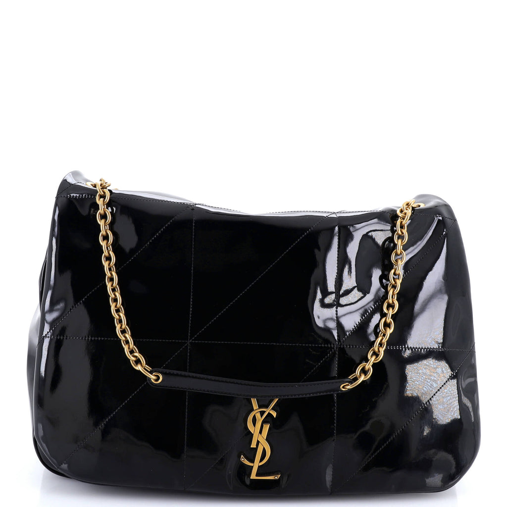 Jamie 4.3 Shoulder Bag Quilted Patent Large