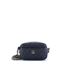 Camera Case Bag Quilted Caviar Mini