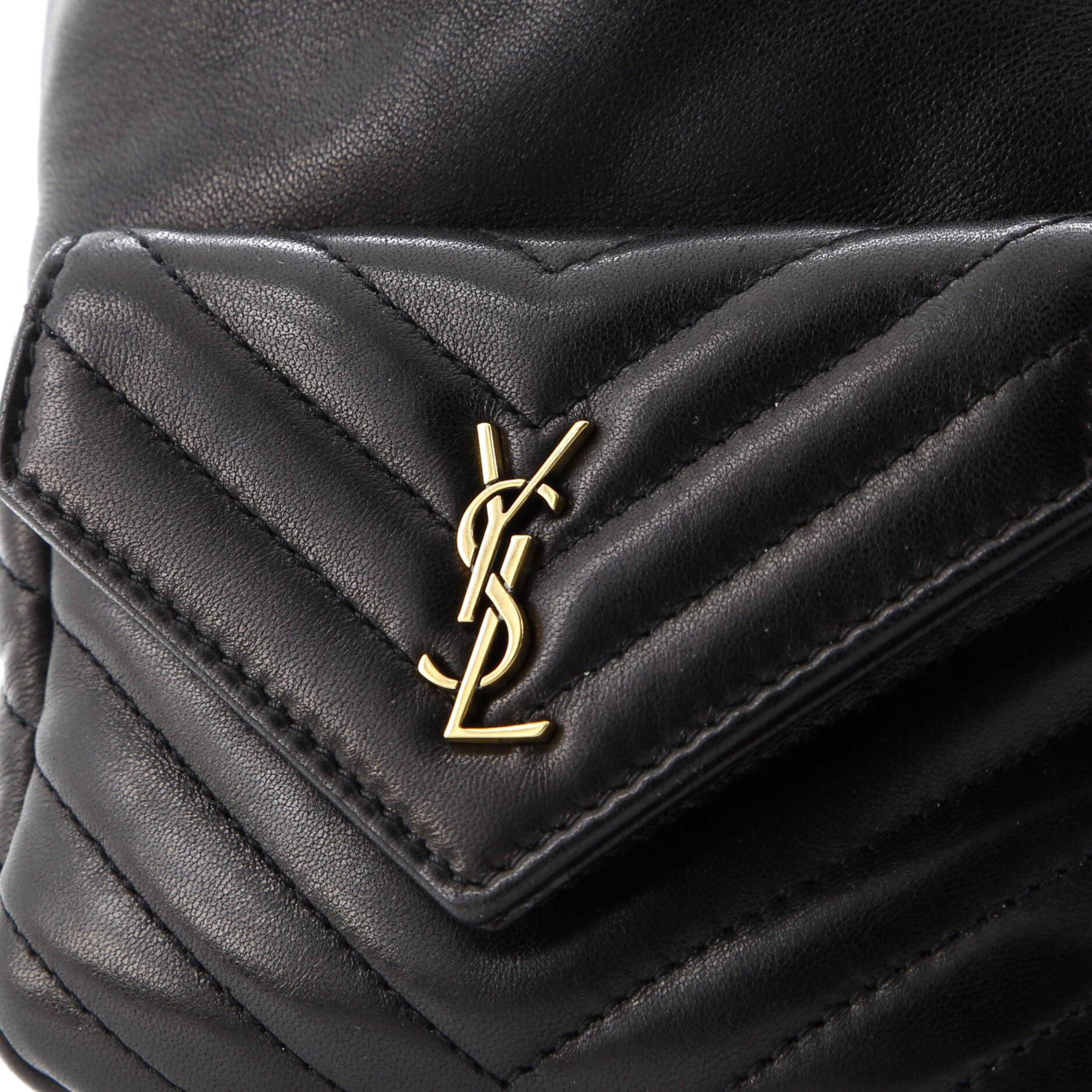 Joe Bucket Bag Matelasse Chevron Leather Mini