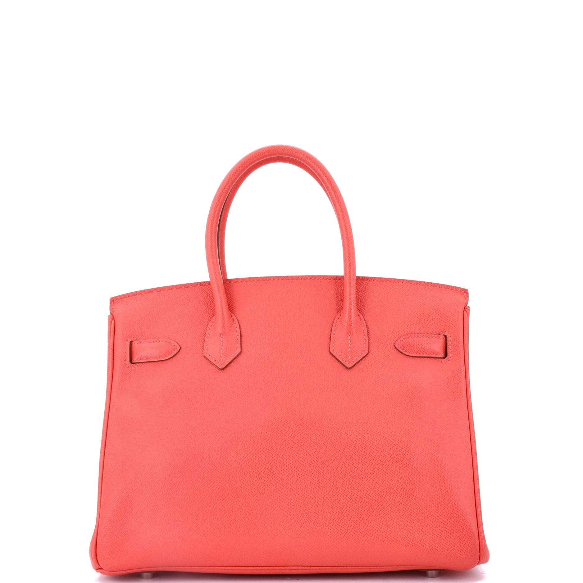 Birkin Handbag Rose Jaipur Epsom with Palladium Hardware 30
