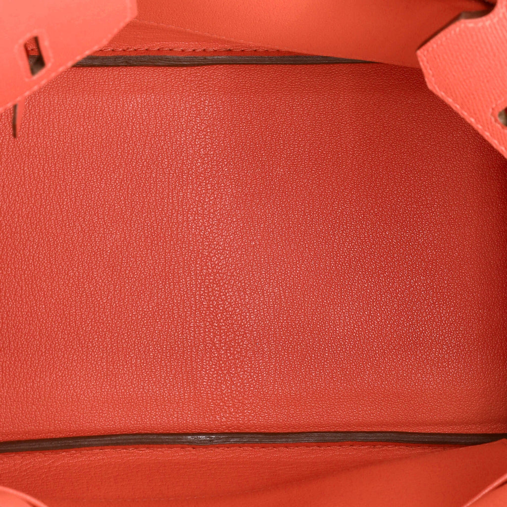 Birkin Handbag Rose Jaipur Epsom with Palladium Hardware 30