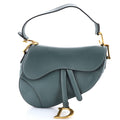 Saddle Handbag Leather Medium