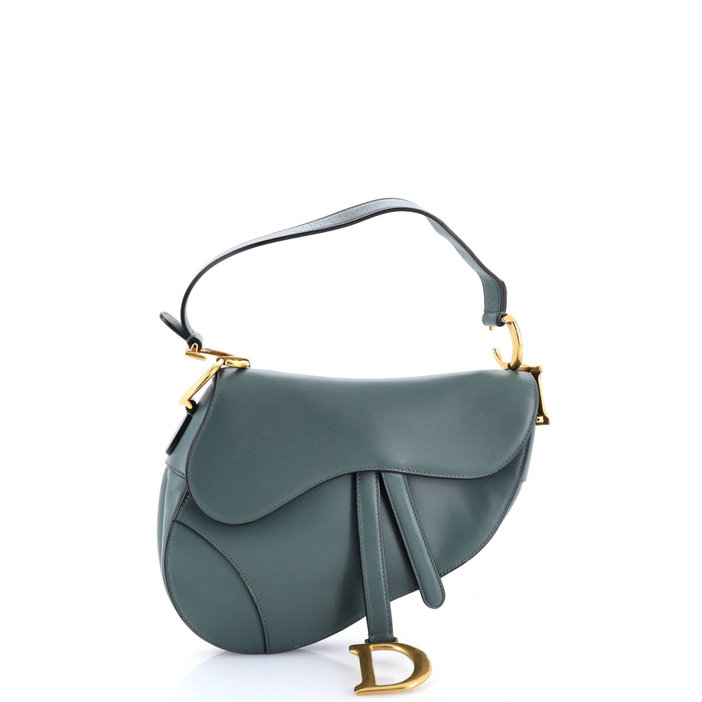 Saddle Handbag Leather Medium