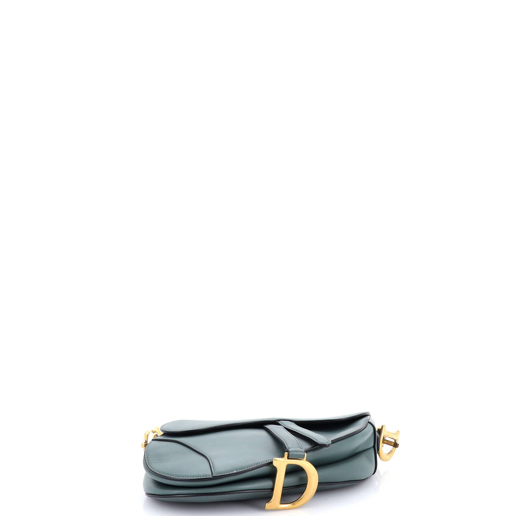 Saddle Handbag Leather Medium