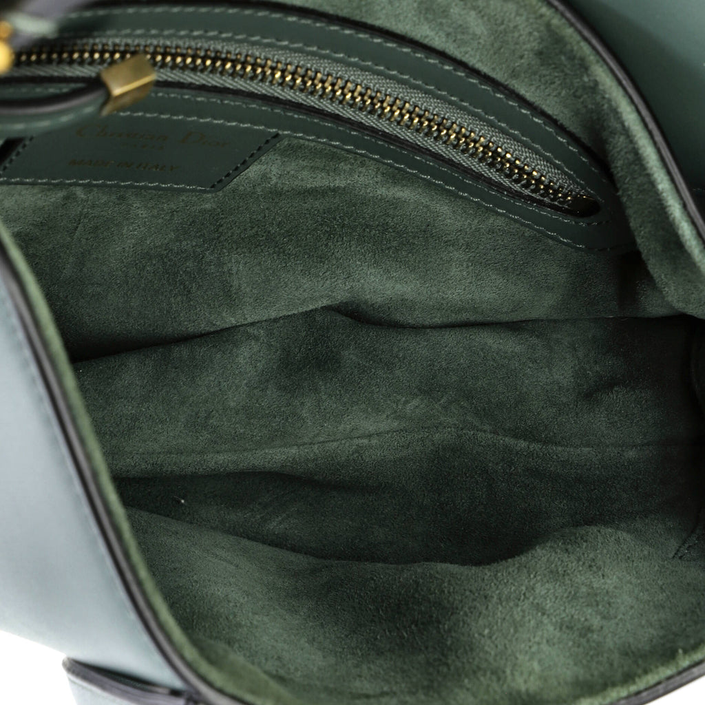 Saddle Handbag Leather Medium