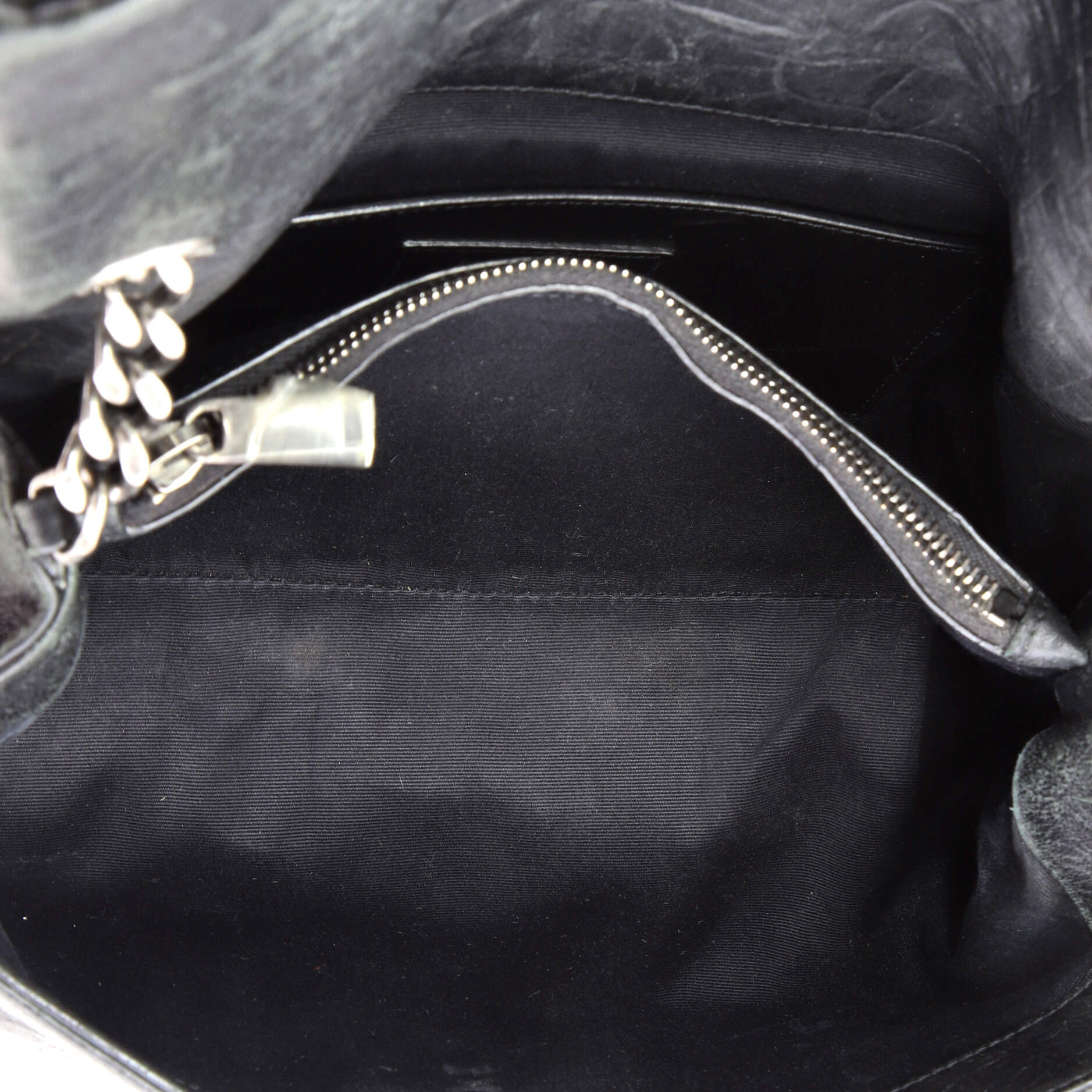 West Hollywood Shoulder Bag Crocodile Embossed Leather Medium