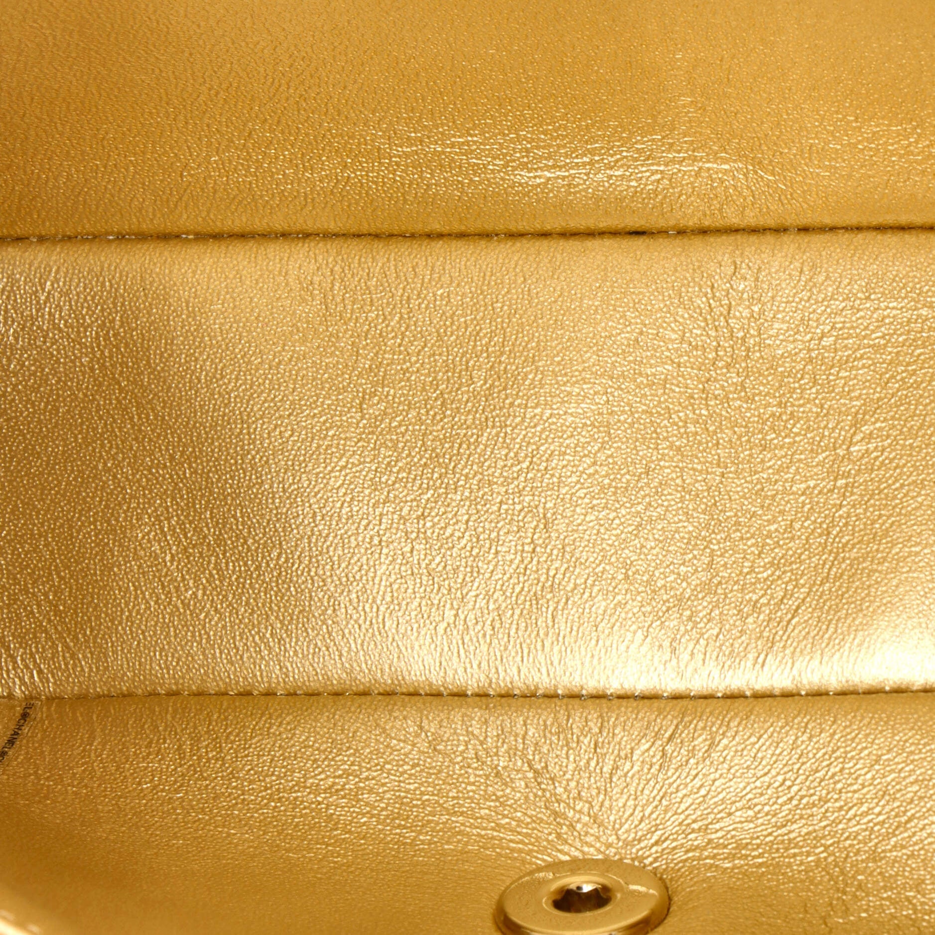 Classic Single Flap Bag Quilted Metallic Lambskin Mini
