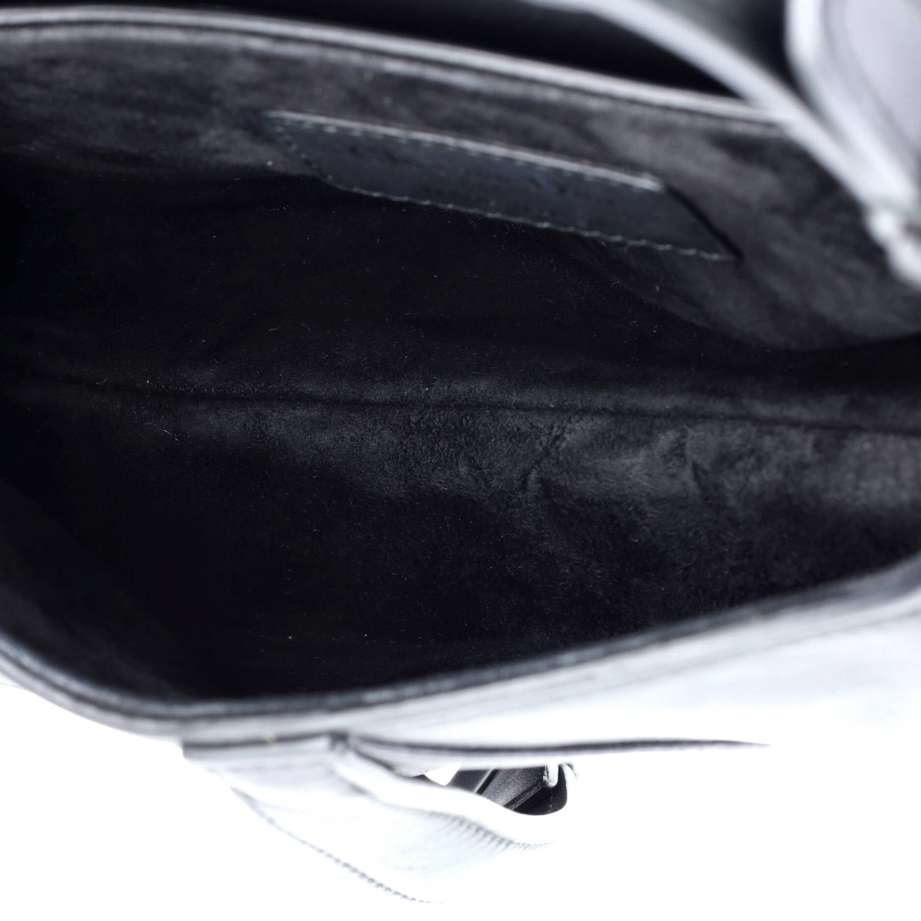 Ultra Matte Saddle Handbag Leather Mini