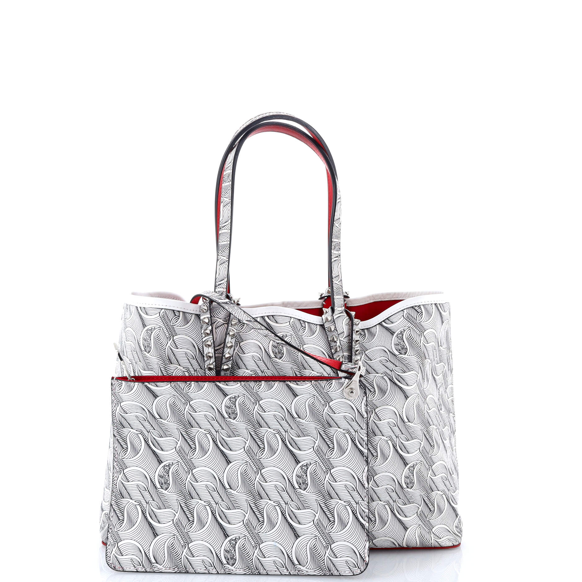 Cabata East West Tote CL Monogram Canvas Small
