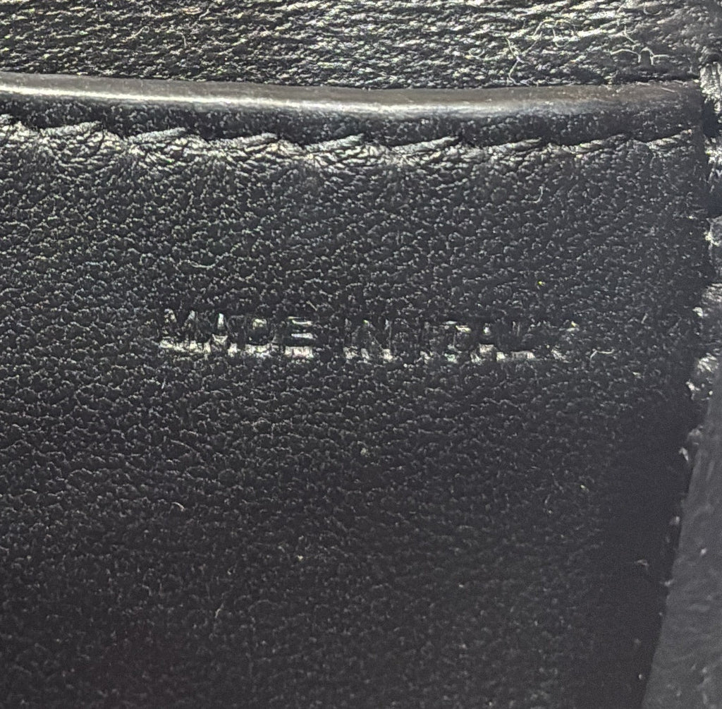 VLogo Loco Flap Shoulder Bag Leather Small