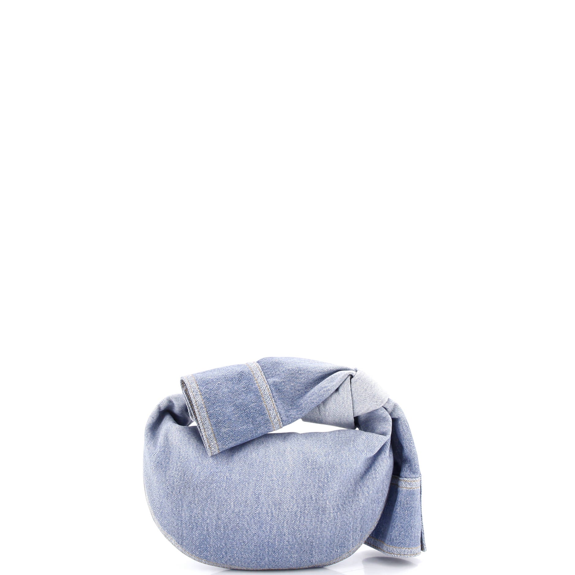 BV Jodie Hobo Shirt Effect Denim Mini