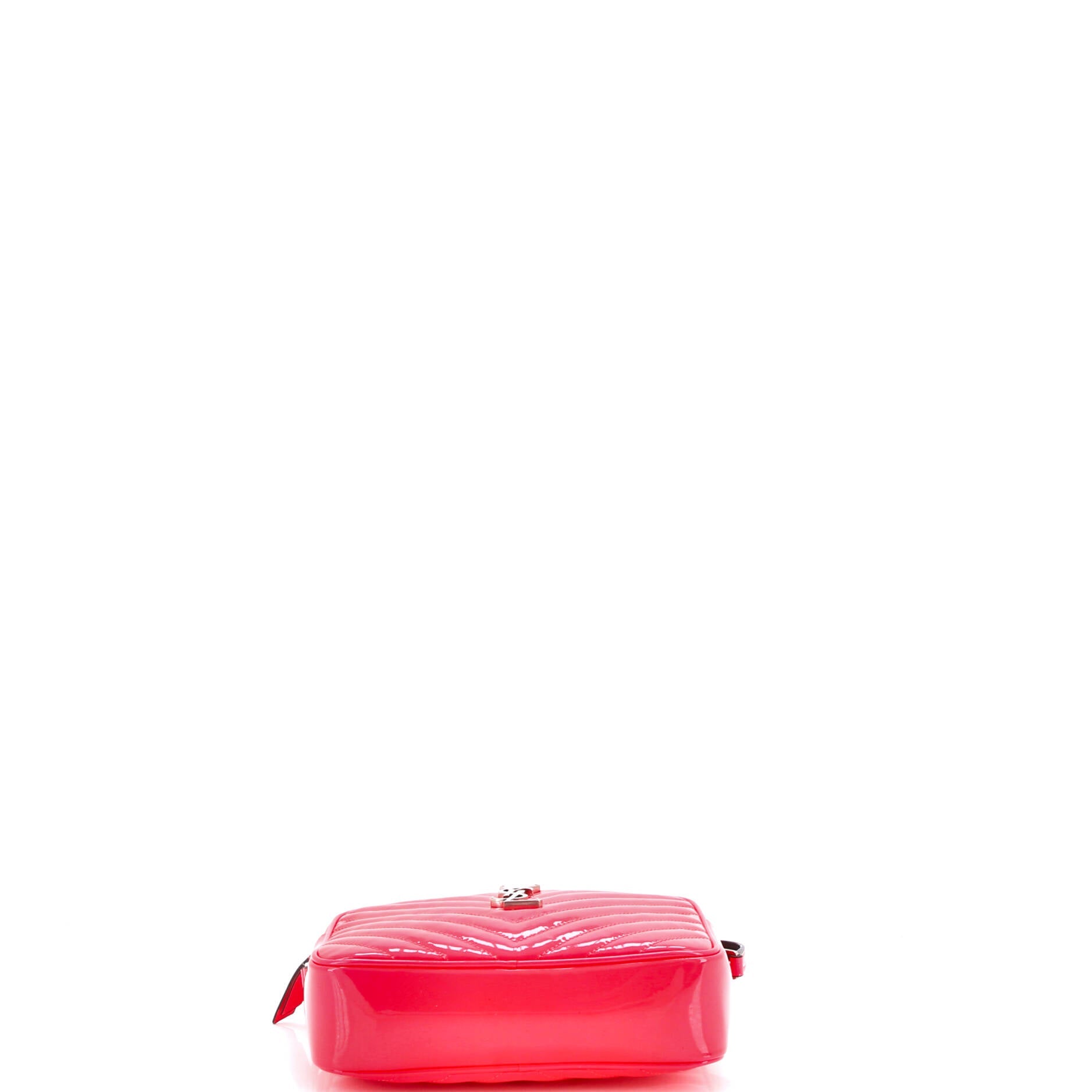 Lou Camera Bag Matelasse Chevron Patent Small
