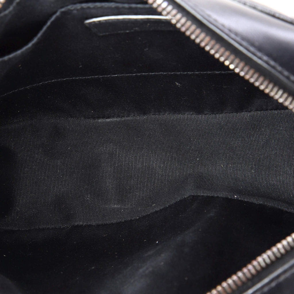 Lou Camera Bag Matelasse Chevron Leather Small