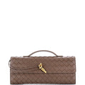 Andiamo Top Handle Clutch Intrecciato Nappa Long