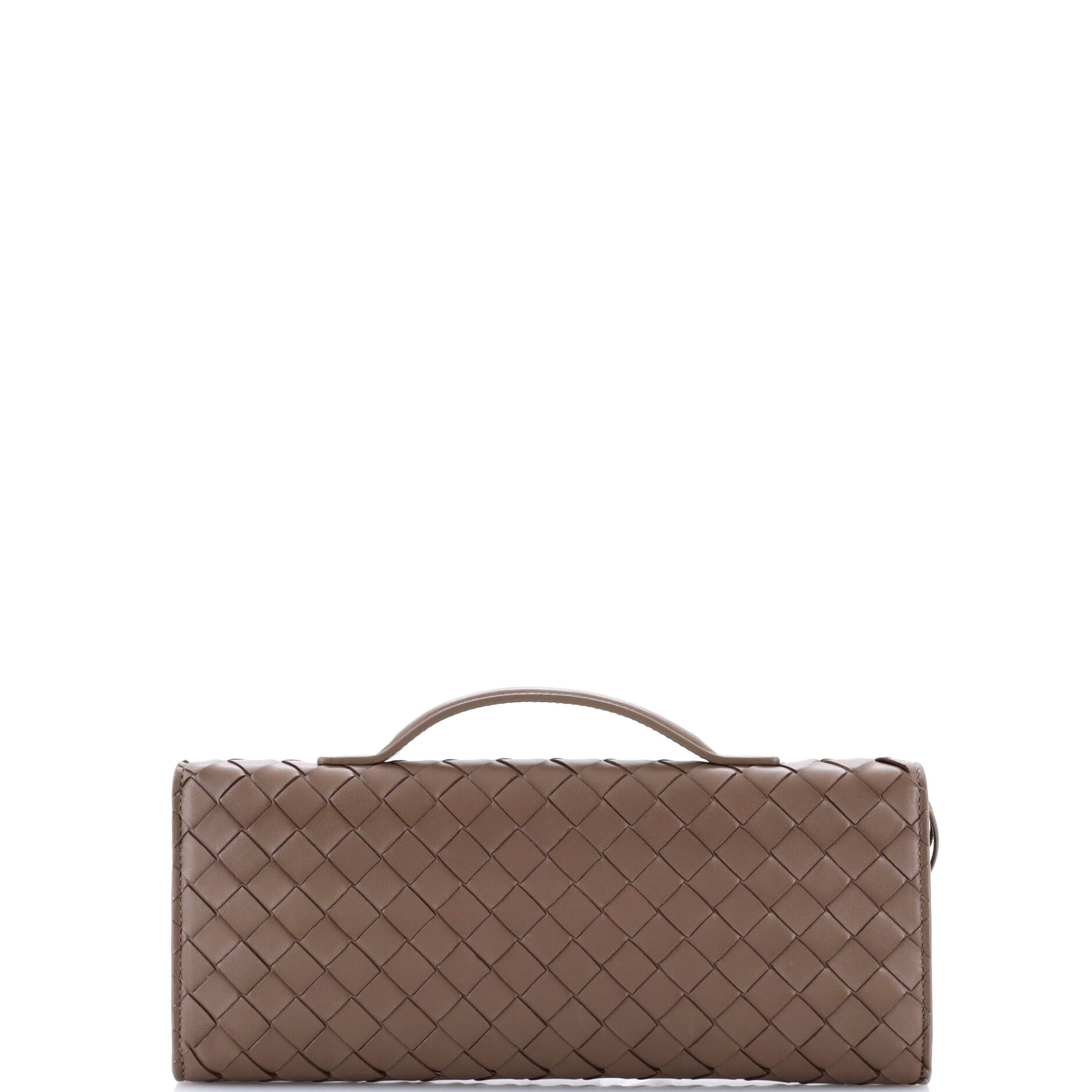 Andiamo Top Handle Clutch Intrecciato Nappa Long