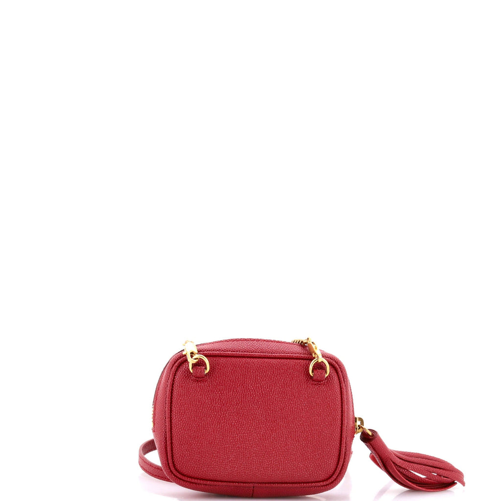 Lou Camera Bag Matelasse Chevron Leather Baby