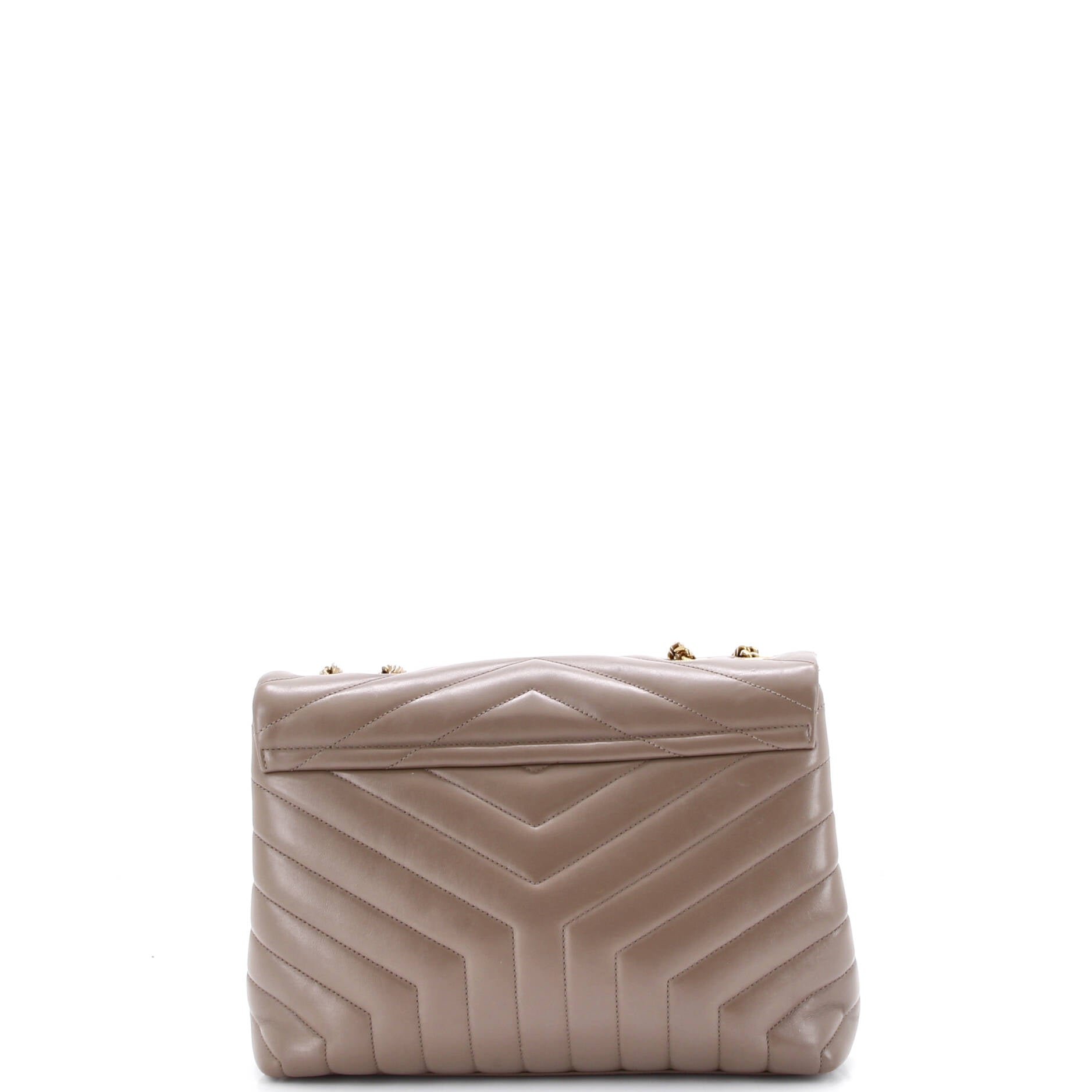 Loulou Shoulder Bag Matelasse Chevron Leather Medium