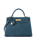 Kelly Handbag Colvert Epsom with Gold Hardware 32