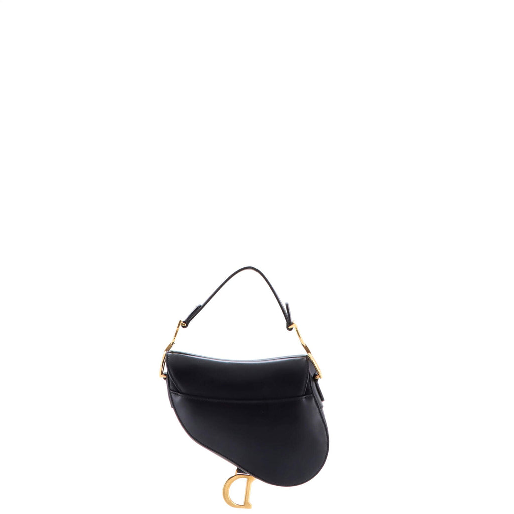 Saddle Handbag Leather Mini