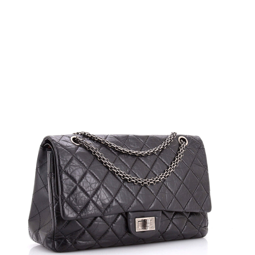 Reissue 2.55 Flap Bag Quilted Aged Calfskin 227