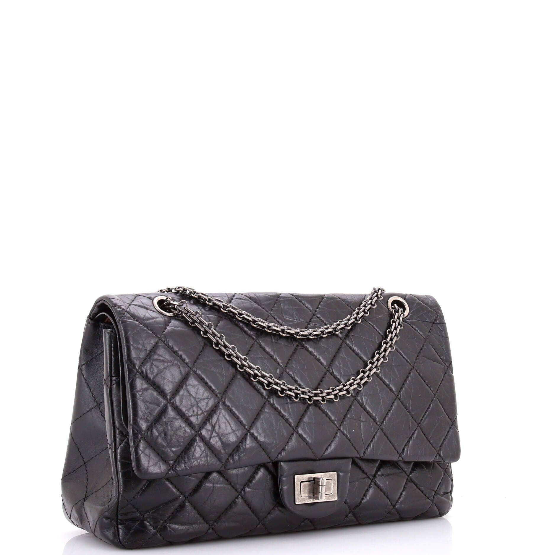 Reissue 2.55 Flap Bag Quilted Aged Calfskin 227