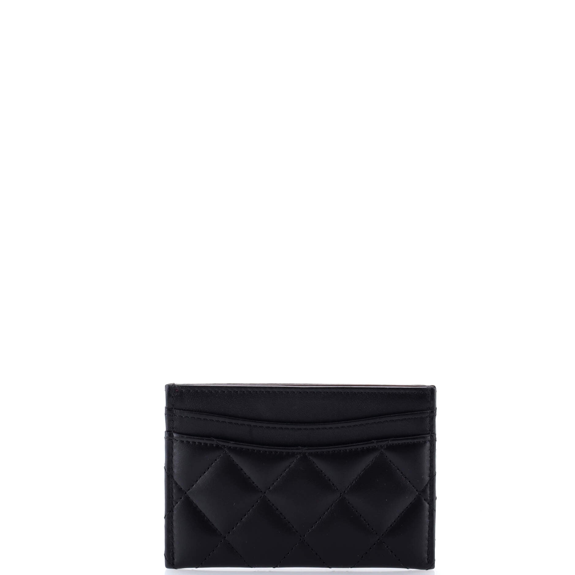 Classic Card Holder Quilted Lambskin