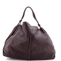 Open Hobo Cervo with Intrecciato Detail Medium