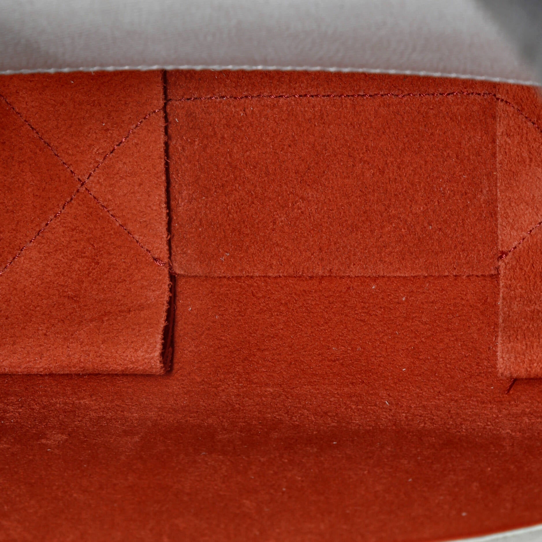 Vertical Bi-Cabas Tote Grained Calfskin Small
