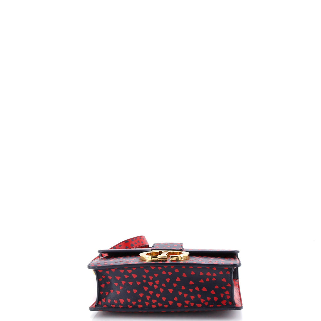30 Montaigne Flap Bag Printed Leather