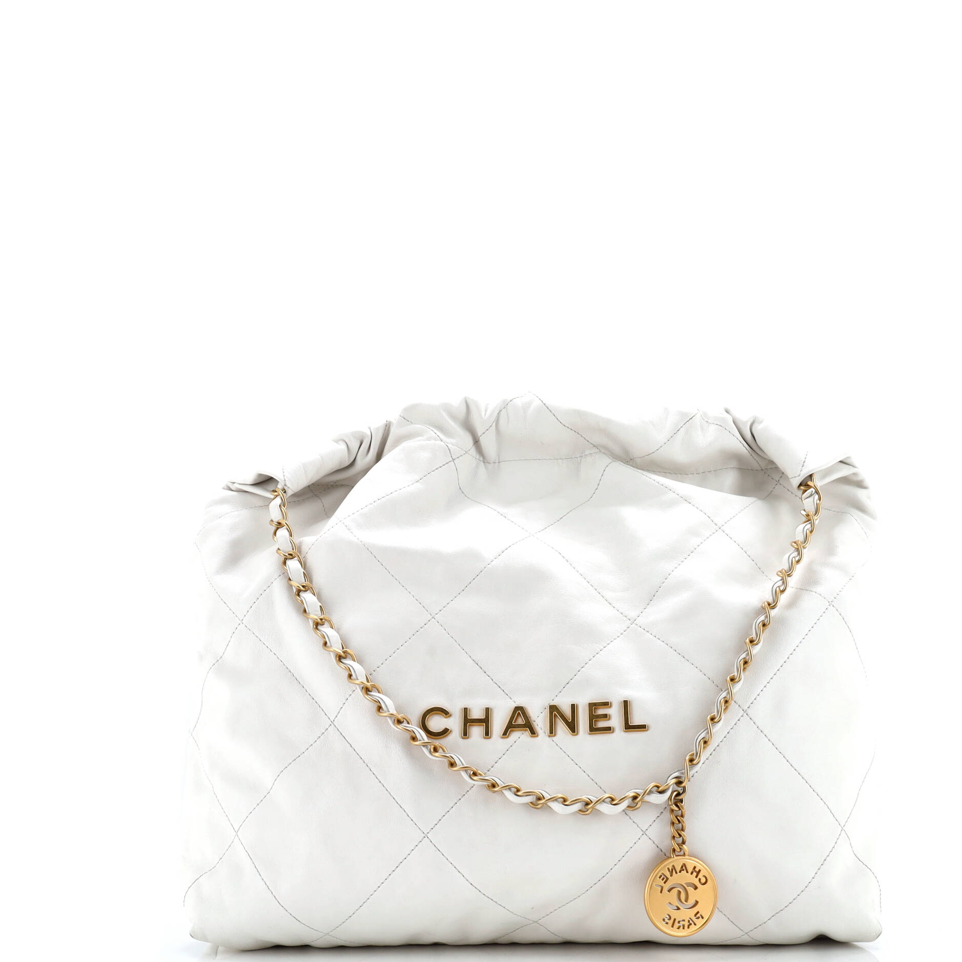 22 Chain Hobo Quilted Calfskin Medium